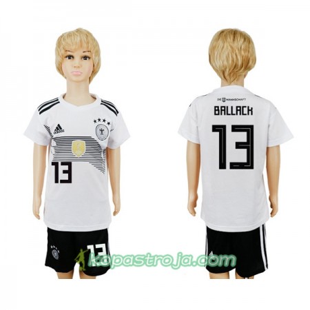 Billiga Fotbollströjor Tyskland Ballack 13 Barn WM 2018 Hemma tröja